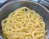 キムチとウインナーと空芯菜の簡単パスタ♪作り方3写真