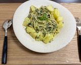 ツナとじゃがいものジュノベーゼ風パスタ作り方9写真