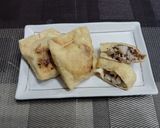 れんこんとひき肉の焼き巾着作り方6写真