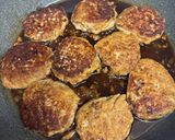 卵不要♪豚ひき肉と豆腐のハンバーグ作り方6写真