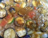 簡単昼食・夏の夕飯ワンプレート牛こま夏野菜カレー作り方9写真
