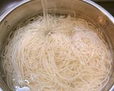 サラダチキンと水菜の中華風ひやむぎ作り方7写真