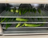 フードドライヤーで🫛オクラジャーキー作り方2写真