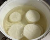 おでん風♡やわらか大根と煮卵のしみしみ煮作り方2写真