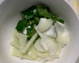 肉無チクワクリーミー味噌デミ味野菜炒め作り方5写真