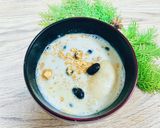 黒豆の豆乳ぜんざい　玄米餅で♪作り方2写真