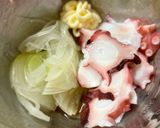 タコと玉ねぎのマヨネーズ和え作り方3写真