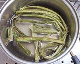 芋がら（乾燥ずいき）の煮物作り方1写真