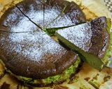 ★低糖質！抹茶のバスクチーズケーキ№４♪作り方9写真