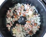 オートクッカーで【Bistro洋風炒飯】作り方2写真
