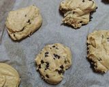 ★低糖質‼オーツブランでチョコチップぱん作り方7写真