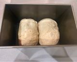 全粒粉♪ナッツとレーズンの角食パン作り方6写真