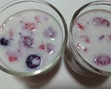 ♬ミックスベリー＆いちごのミルクプリン♬作り方3写真