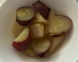 サツマイモ＆りんご蒸し作り方5写真