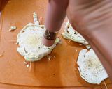 エアフライヤーでキャベツが焼き作り方3写真
