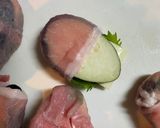 夏の夕食★茄子チーズ大葉の豚肉巻きフライ作り方6写真