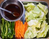 10倍おいしい漬け焼きの♪肉野菜炒め🍚作り方3写真