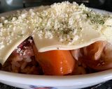 残り物アレンジ!鶏むね赤ワイン煮ドリア✨作り方7写真