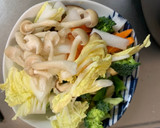 お一人様洋風ウスターレモン照焼味野菜炒め作り方10写真