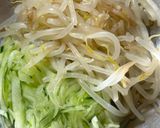 鶏ささみとキュウリともやしのあえもの作り方6写真