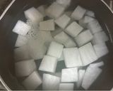 牛すじ、こんにゃく、大根の煮込み作り方2写真
