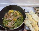 スペアリブとインゲン豆の煮込み料理と花巻作り方11写真