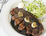 黒ごまトンテキ作り方6写真
