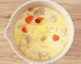 鶏肉とお豆のミルク煮作り方8写真