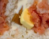 明太豆乳リゾット作り方1写真