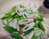 オクラと鶏ひき肉の甘辛炒め作り方5写真