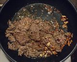 簡単☆アスパラと挽き肉のトマトパスタ作り方3写真