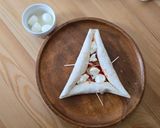 耳まで美味しい！トルティーヤの三角ピザ作り方4写真