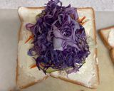 野菜たっぷり カラフルサンドイッチ作り方8写真
