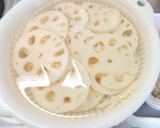 梅しそコンビが最強◎れんこんの挟み焼き作り方1写真