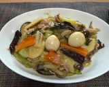 食物繊維たっぷりの野菜あんかけご飯(^_^)作り方8写真