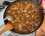 ひき肉のハッシュドビーフ豆腐作り方5写真