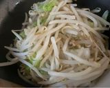 白菜ともやしの卵のあんかけラーメン作り方5写真