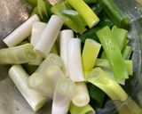 【簡単】ねぎのコンソメ煮！作り方1写真