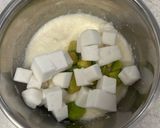 山芋とろろ焼き♪はんぺんとアボカド作り方3写真