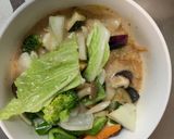 肉無チクワ簡単キムチごまドレ味野菜炒め作り方14写真