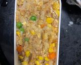レンジ簡単中華風ミートローフ味炒飯弁当作り方13写真