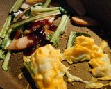 ギョニソを美味しく食べたくて小松菜卵炒め作り方2写真