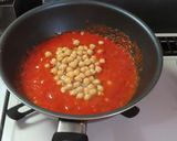 海鮮とブロッコリとひよこ豆のパスタ作り方8写真