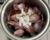 砂肝の甘露煮作り方1写真