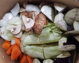 鶏肉とキャベツのトマトクリーム煮込み作り方1写真