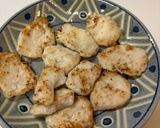 【簡単夕食】柔らか鶏胸肉と茄子ピーマンの味噌炒め作り方3写真