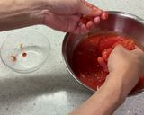 ぷりっぷりイカとにんにくW使いのアラビアータ♪作り方2写真
