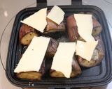 ホットサンドパンでレンジ茄子のチーズ焼き作り方2写真