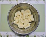 節約簡単夕飯主菜じゃがいも鶏胸中華黒酢炒め肉料理作り方3写真