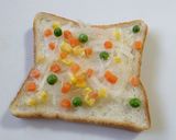 野菜が摂れる春色トースト作り方2写真